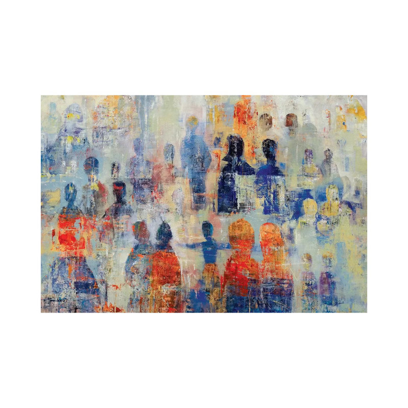 Community by Julian Spencer - Wrapped Canvas Painting, 101.6 cm H x 66.04 cm W x 1.91 cm D