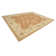 Wool Oriental Area Rug in Rust/Beige