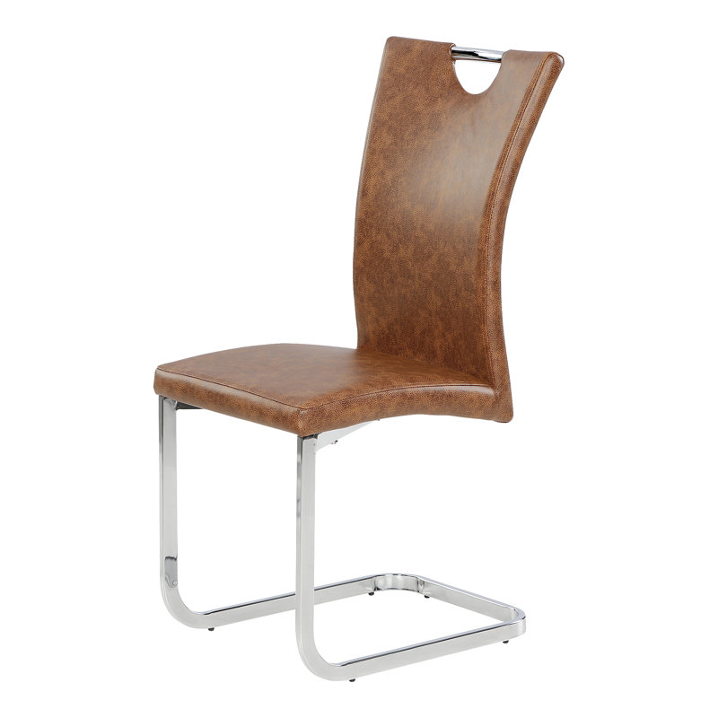 Virgina Upholstered Cantilever Chair