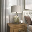 Lampe de table en verre Donagh