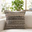 Coussin décoratif en coton rayé Chindi-1020397368