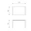 Brickhouse Extendable Glass Top Metal Base Dining Table-814665913