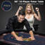Table de poker pliable en pin pour joueur 86 po RayChee