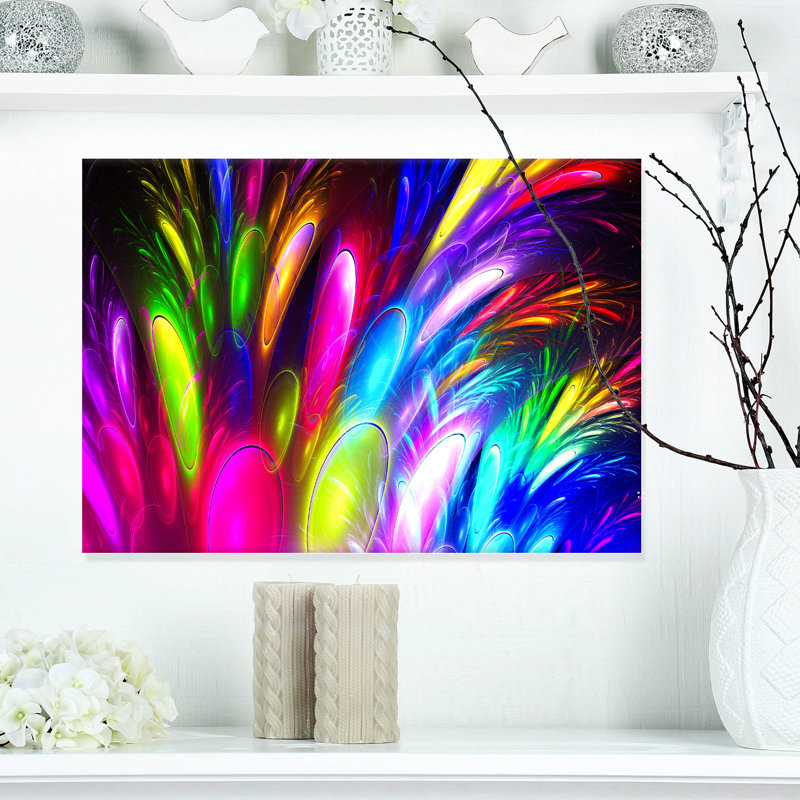 " Mysterious Psychedelic Design ", 12" H x 20" W x 1" D