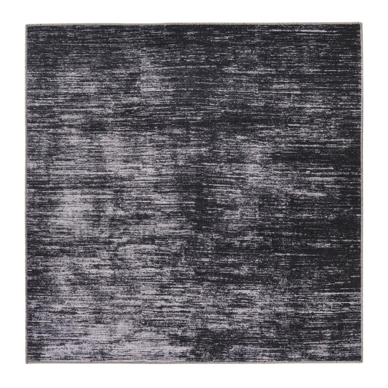 Monroy Chenille Indoor Rug, Square 5'
