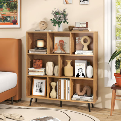 107cm H x 100cm W Metal Standard Bookcase