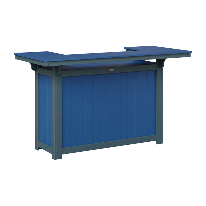 Berlin Gardens Outdoor Island, Pacific Blue, Slate
