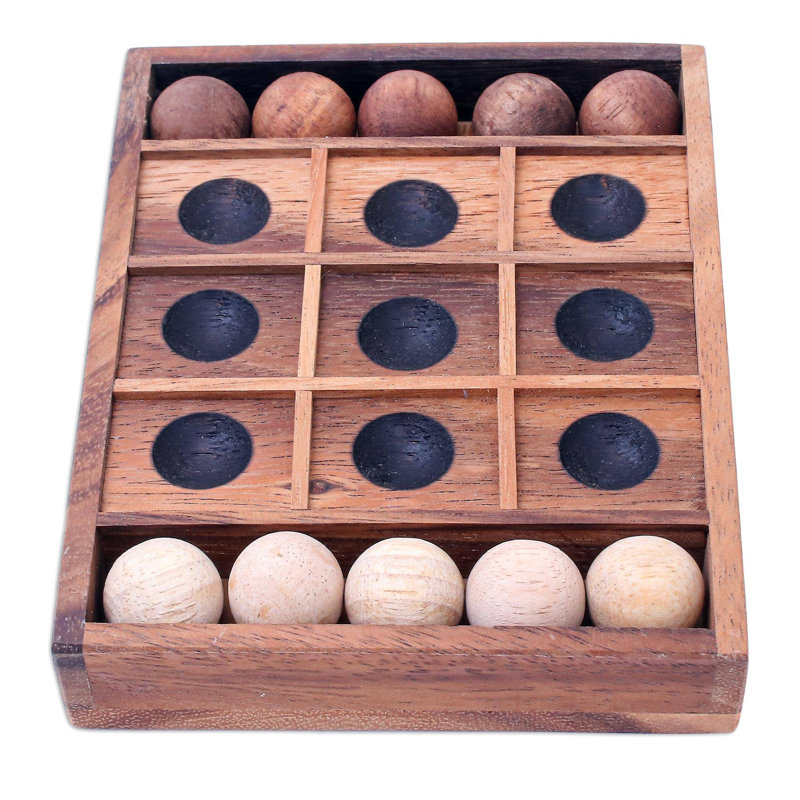 Novica Lucky Strike, jeu en bois