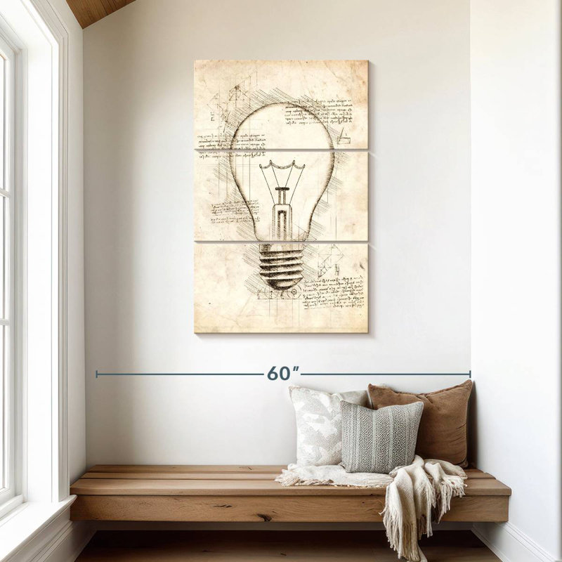 Ampoule Laelle, H 45 po x l 28 po