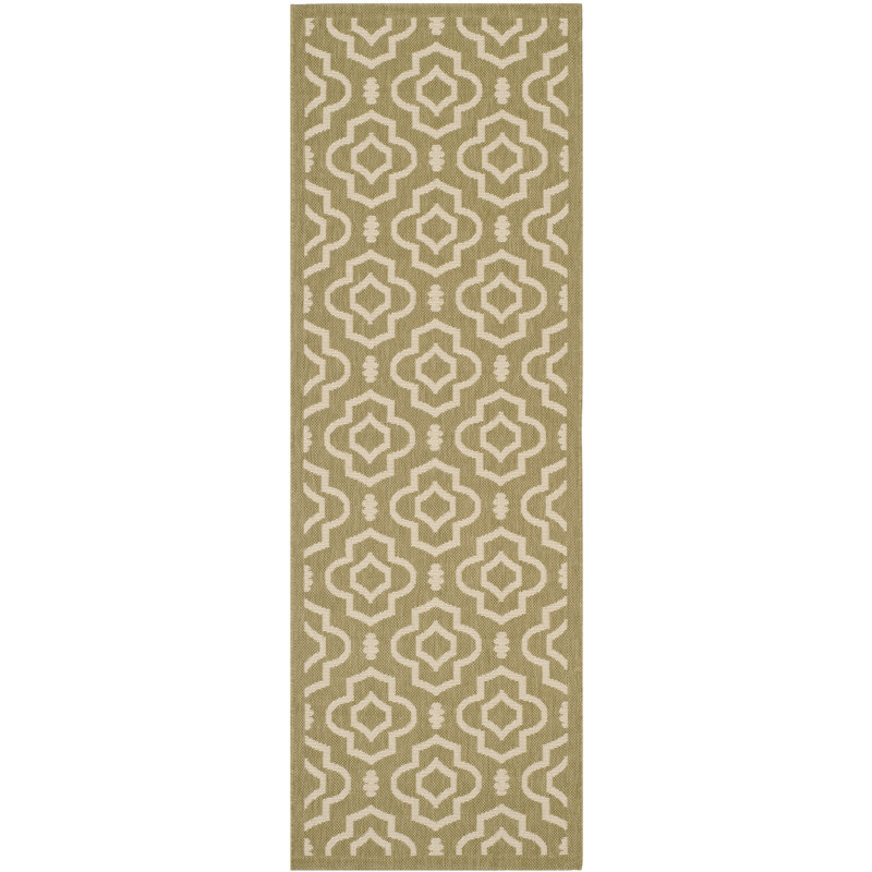 Herefordshire Performance Geometric Indoor/Outdoor Area Rug, Runner 2'3" x 10'