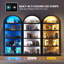 175cm H x 75cm W Bookcase with Tri-Color Sensor Light-1259620933
