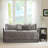 6 Piece Reversible Daybed Cover Set Dark Grey Daybed-667322942