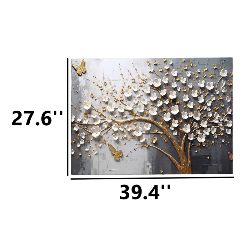 Peinture sur toile de pin unique