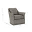 Arcadia Flared Arm Swivel Glider-948679504