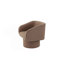 Fauteuil d'appoint pivotant classique, fauteuil confortable-10136888