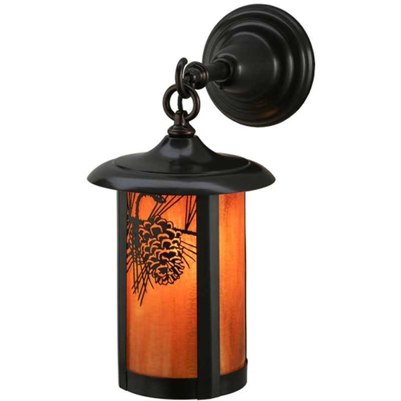 Lanterne murale d'extérieur 1 lumière Fulton