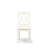 5 Piece Dining Room Table Set Includes a Round Kitchen Table with Dropleaf & Shelves and 4 Linen Fabric Dining Chairs, Linen White-1213918221-1241473059