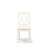 5 Piece Dining Room Table Set Includes a Round Kitchen Table with Dropleaf & Shelves and 4 Linen Fabric Dining Chairs, Linen White
