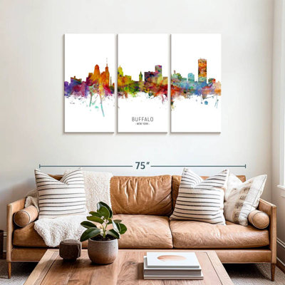 Rorry Buffalo New York Skyline I