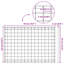  Grating Silver Hot-Dip Galvanised Steel Metal Grate Plumbing Fixture