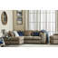 Moana 3 - Piece Upholstered Corner Sofa Chaise with Ottoman-966878851-966878849
