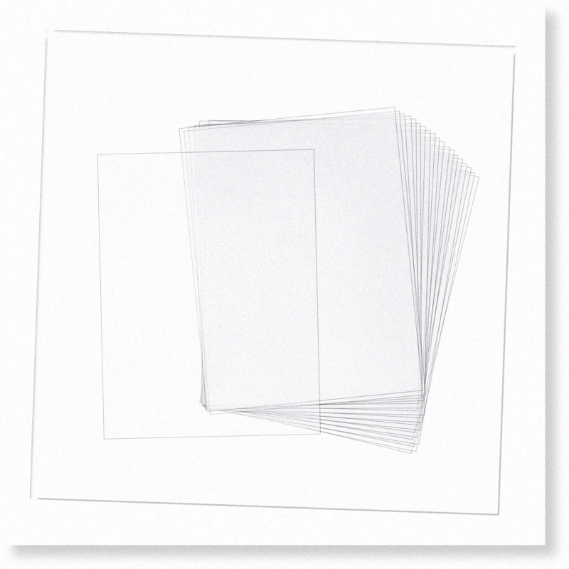 20 Pcs Plastic Board Sheets