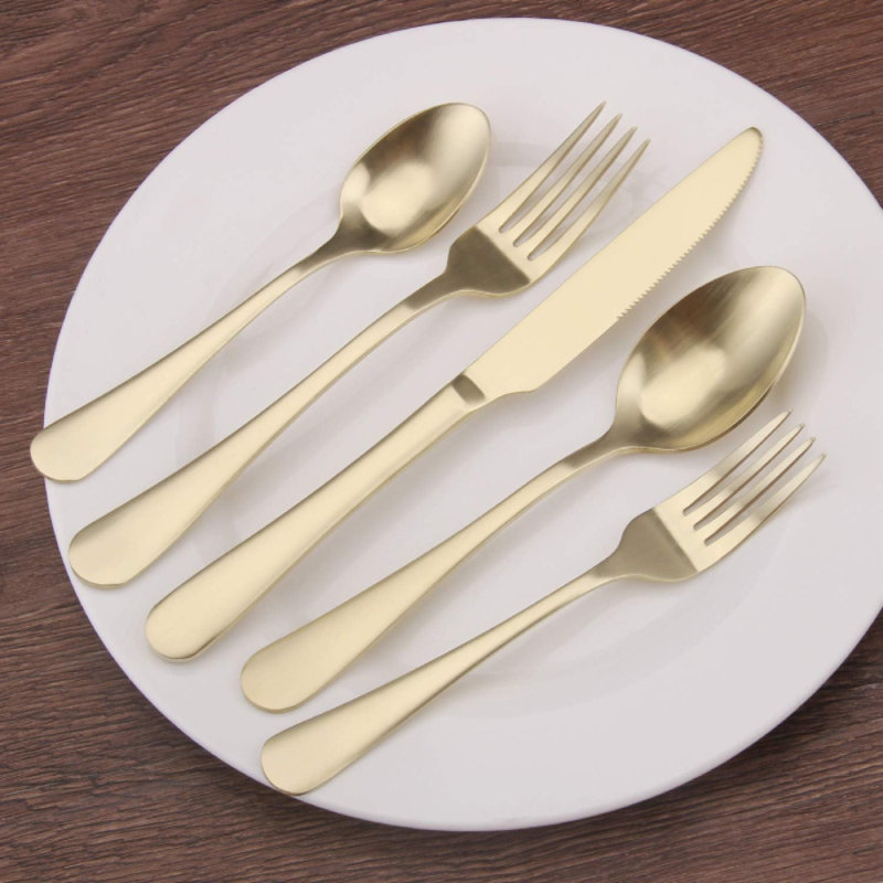 Mercer41 Kylahni Stainless Steel Flatware Set - Service for 4