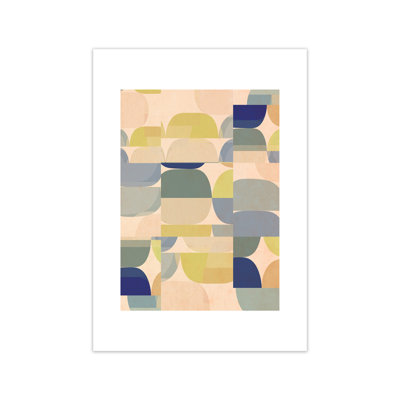 Abstract Pastel B - Print on Canvas