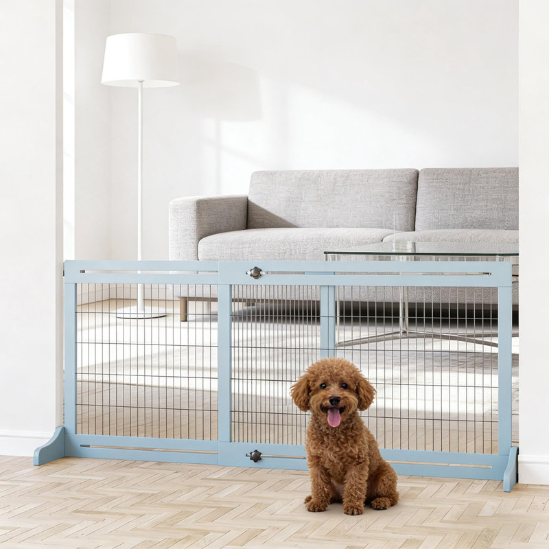 Barrière pour animaux, barrière pour animaux en bois, barrière pour animaux autoportante pour votre maison