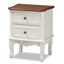 49cm W Manufactured Wood Bedside Table