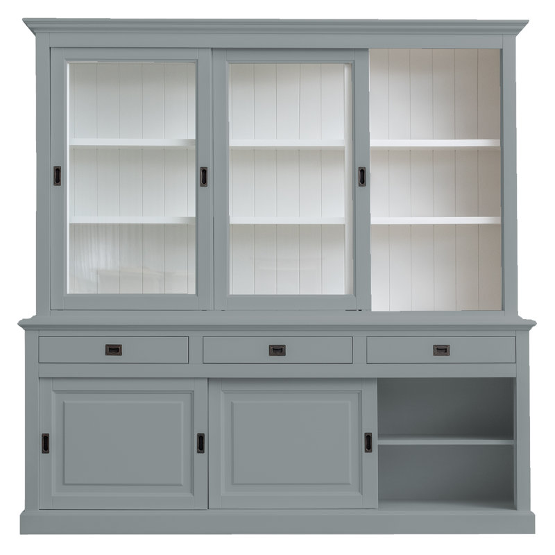 Anneros Display Cabinet, Traffic Grey