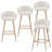 Upholstered Counter Stool With Metal Frame-502709016-502709019