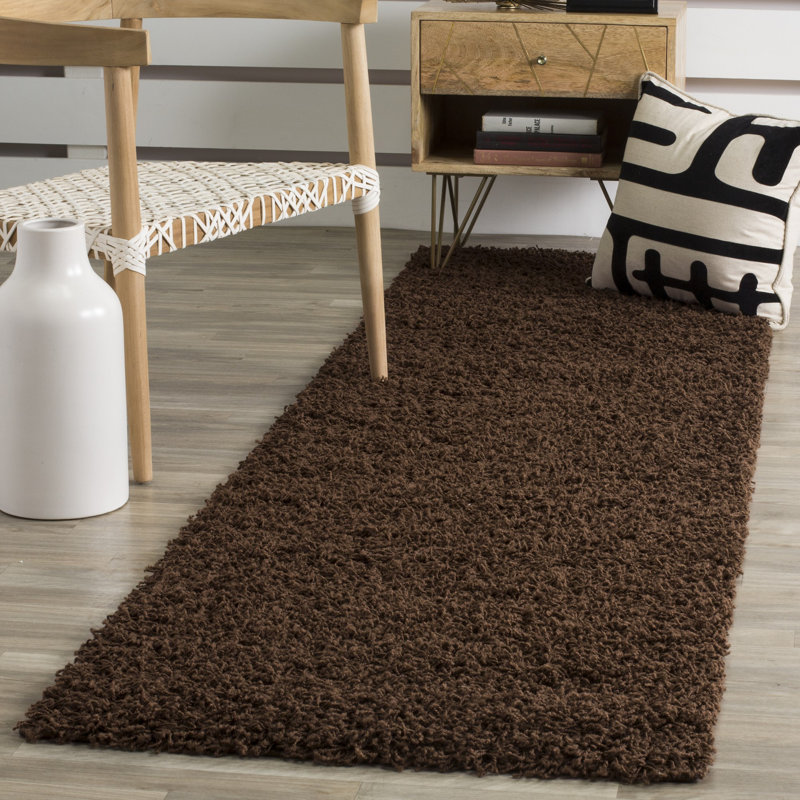 Tapis brun Assar, Tapis de couloir 2 pi 3 po x 8 pi