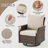 7-Piece Patio Furniture Set with Swivel Chair-859890214