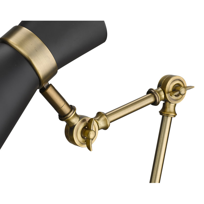Odysseus Metal Desk Lamp, Heritage Brass