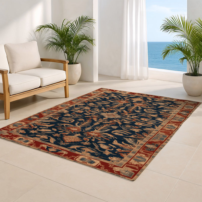 Tapis intérieur et extérieur ArtDeco, Rectangulaire 2 pi x 3 pi