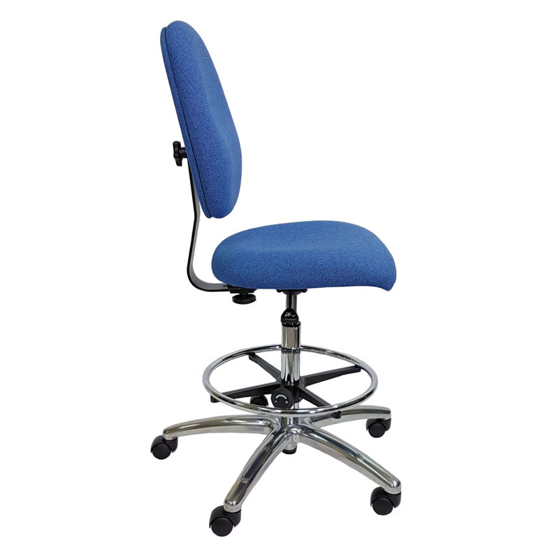 Chaise de dessinateur, Bleu