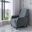 Fauteuil inclinable manuel en tissu