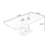 Beige Rectangular Marble Tabletop Dining Table-6542402