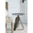 Leaf Shape Base Side Table, Accent Table