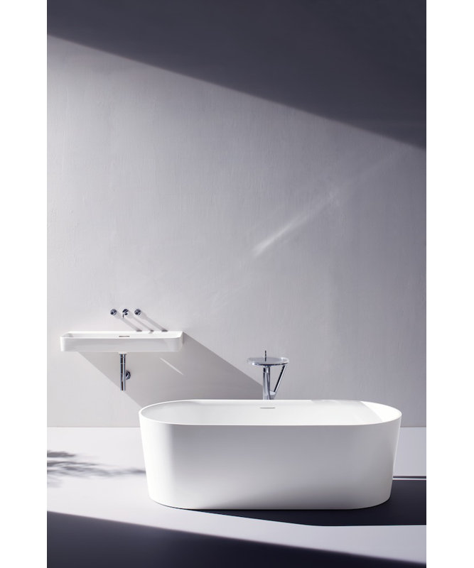 Val 23.62'' L Bathroom Sink, Without Hole