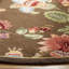 Tapis brun en laine touffeté à la main Hollander-21460059