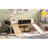 Twin Size Loft Bed - Solid Pine, Climbing Adventure, Slide & Storage Zone Place-1876922938