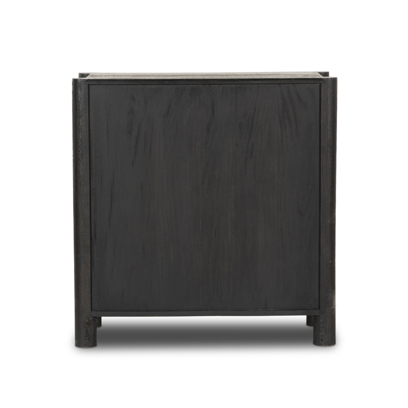 Ezri Accent Cabinet, Black