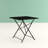 Commercial Grade 28" Square Indoor-Outdoor Steel Folding Patio Table-2011450622