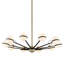 Lustre sphérique spoutnik 10 lumières Ryter