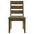 Annette Wood Dining Side Chair Knotty Nutmeg
