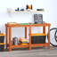 Solid Pine Wood Top Workbench-354280270