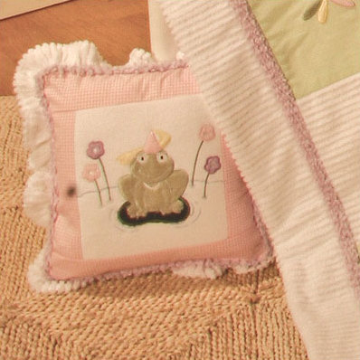 Babette Cotton Blend Throw Pillow
