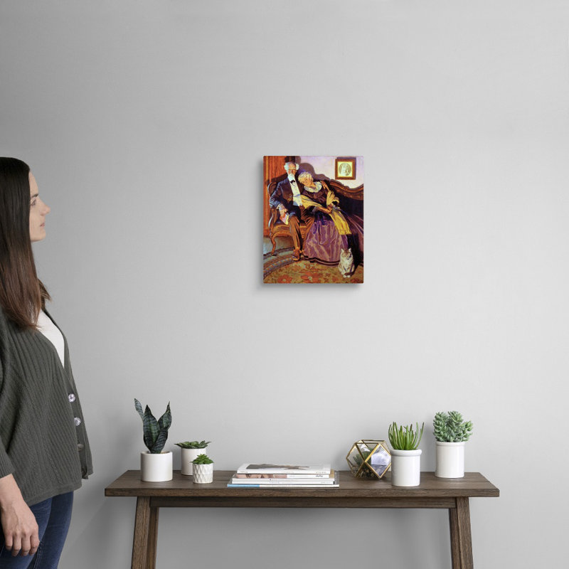 «When Winter Comes», art mural sur toile, H 14 po x l 11 po x P 1,25 po, Toile tendue